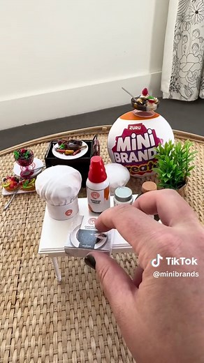 Shhhh the MasterChef is cookin’ with Mini Brands 🧑‍🍳 #asmr #zuru #mini #minibrands #foodie #masterchef #minibrandsmasterchef #minibrandscreate