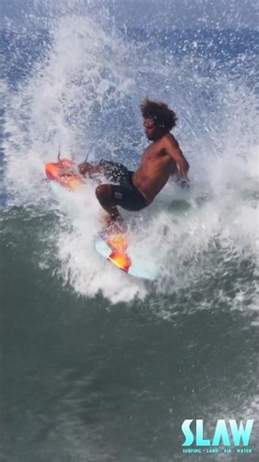 Victor Bernardo Surfing Hurricane Genevieve at Lowers #surfing