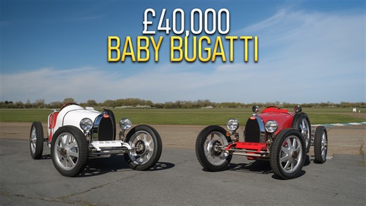 Billionaire’s dream toy: Inside the £40,000 Baby Bugatti supercar replica