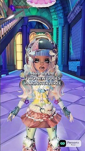 TWO NEW MONSTERVERZE CODES! | #monsterverze #monsterhigh #fypシ #roblox #foryoupage #shorts #fypage