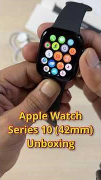 Apple Watch Series 10 GPS (42mm) Unboxing