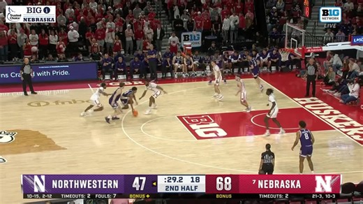 Nebraska Cornhuskers Highlights against the Northwestern Wildcats