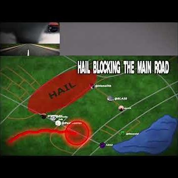 Oakridge EF-3 Tornado chase animation