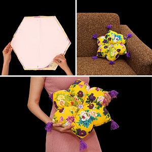 8.8K views · 446 reactions | How to sew a decorative pillow - beautiful and simple in making it! | Miarti - Wiederverwendung | Facebook