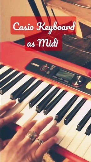 Use a Casio Keyboard as a Midi Controller
