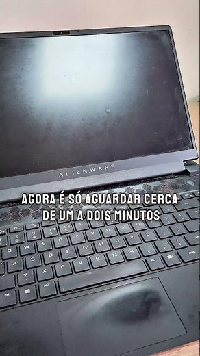 Notebook Alienware Travado? Atualizamos a BIOS Resolvemos este note Gamer Dell #recallinformatica