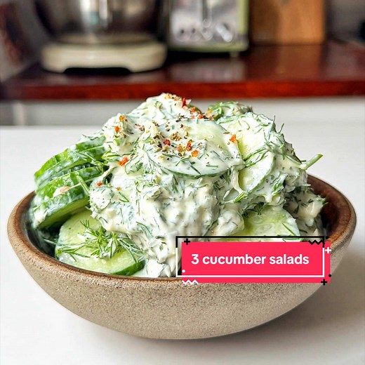 3 Refreshing Cucumber Salad Recipes