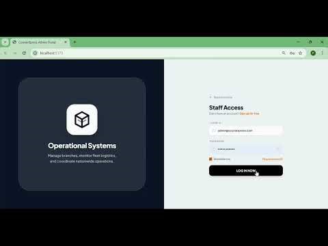 CourierXpress - Automate Courier Operations Website