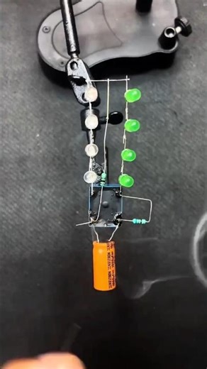 DIY Dual Color LED Flasher Circuit! 💡✨ | Simple Electronics Project#idea #viral shorts#diyproject