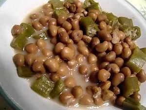 How To Cook Fresh Crowder Peas With Okras