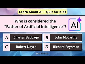 Learn About AI – Fun Quiz for Kids | 30 Smart Questions | Computer Science & Technology Olympiad