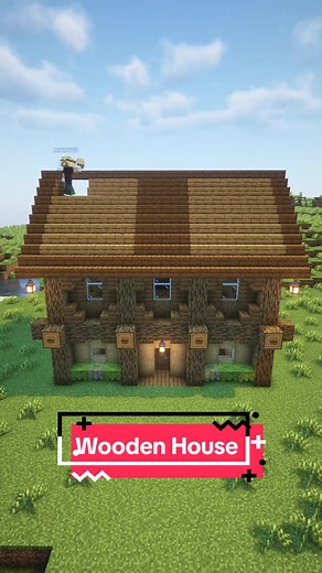 Ultimate Wooden House Minecraft Tutorial