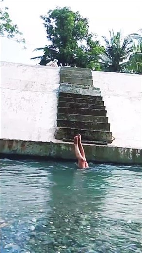 handstand swim/flood control view