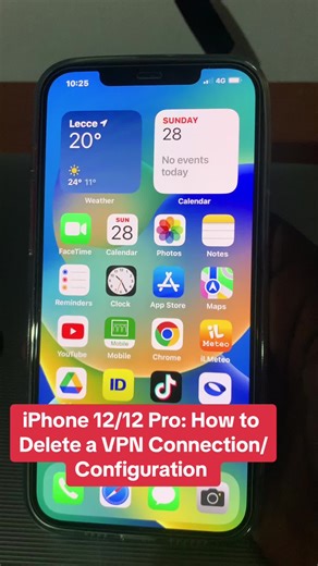 iPhone 12/12 Pro: Cómo Eliminar una Conexión VPN