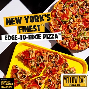 62K views · 1.7K reactions | No better edge-to-edge value than our New York’s Finest® NY-Style Original Crust Pizza. Don’t miss out! Order with ease plus earn points at delivery.yellowcabpizza.com  #YouDoYou | Yellow Cab Pizza Co. | Facebook
