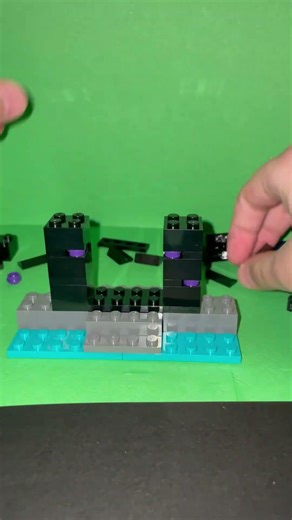 Nether Portal Begins | LEGO Minecraft Part 1 #minecraft #lego #legominecraft #обзорлего