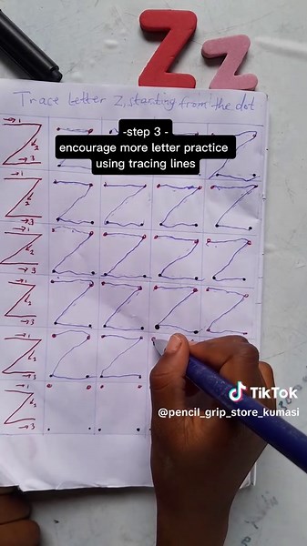 Effective Techniques to Teach Letter Z Writing