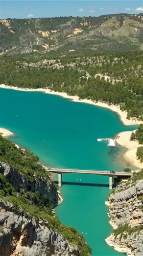 Drone flight over Verdon Gorge: Europe's natural wonder