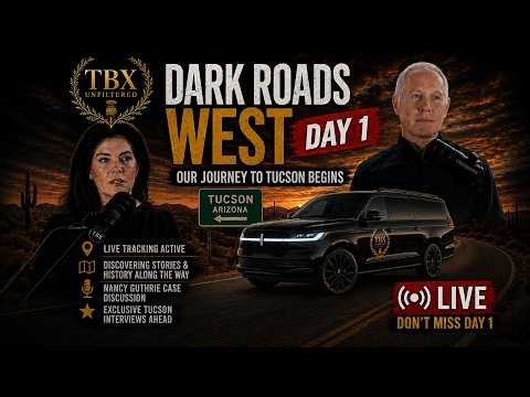DARK ROADS WEST: DAY 1 | Ozarks to Santa Fe LIVE — Crime, Mystery & the Road to Tucson