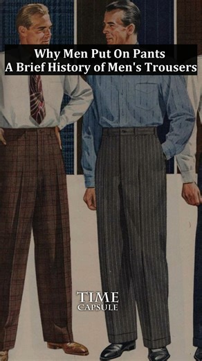 25K views · 183 reactions | Why Men Put on Pants: A Brief History of Men's Trousers | Amazing Time Capsule | Facebook