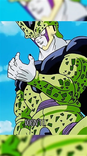 Goku Gives Cell A Senzu Bean Dragon Ball Z #shorts | Anime legend