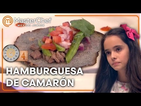 Joel y su Hamburguesa de Camarón en MasterChef Jr | MasterChef Mexico Junior