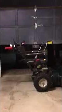 Bolens 24” Snowblower Start and operation