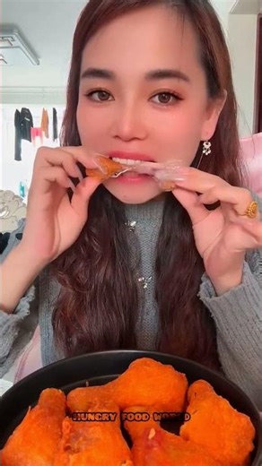 Fried Chicken Legs Eating 😋🤤 #mukbang #mukbanghorfun #koreanfood #food