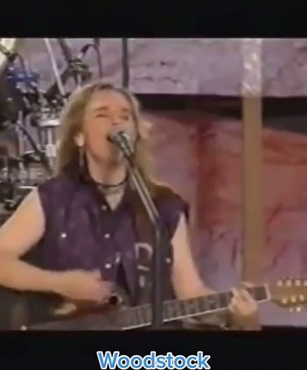 Melissa Etheridge 1993 Performance: 'I'm The Only One' at White House Woodstock