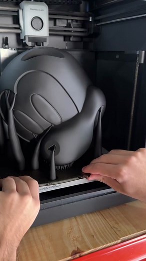 Mickey de 70cm impreso en 3D #mickey #mickeymouse #3dprinting