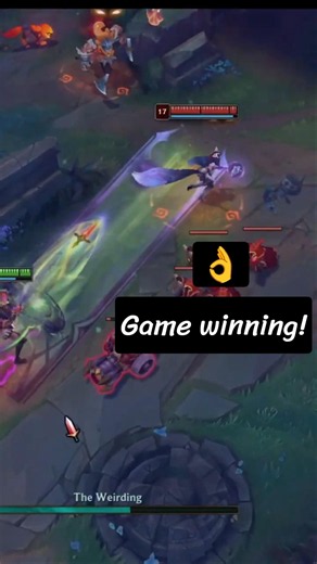 THIS PICK WON THE GAME! 😁 #aurora #leagueoflegends