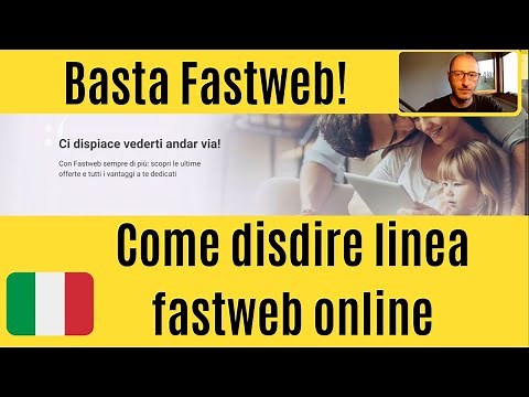 Basta FASTWEB! Come disdire linea Fastweb completamente online.