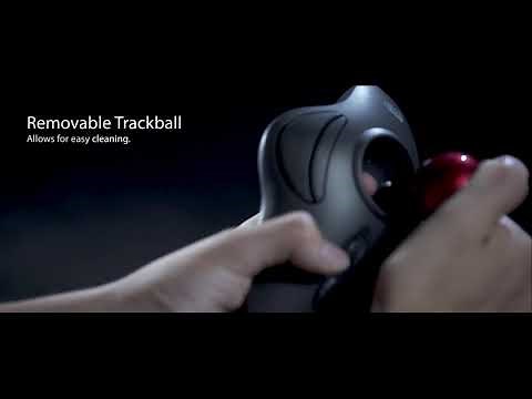 Adesso iMouse T40 - Wireless Programmable Ergonomic Trackball Mouse