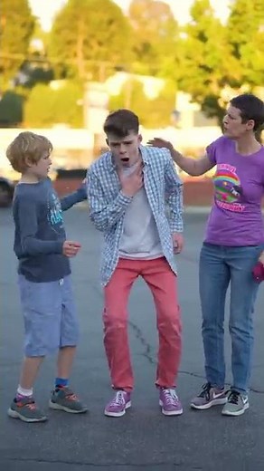 GOT THEM! Merrick & #shorts dance prank time!