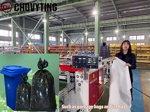 20K views · 36 shares | CW-1400FB Fully Automatic Bottom Sealing Bag Making Machine By Flying Knife System/Best choice for large size heavy duty garbage bag making | Zhejiang Chovyting Machinery Co.,Ltd | Facebook