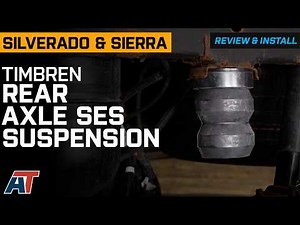 2019-2026 Silverado 1500 Timbren Rear Axle SES Suspension Enhancement Review & Install