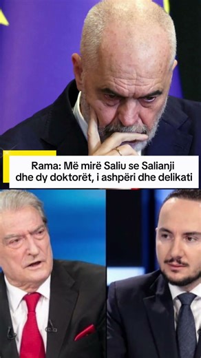 Rama: Më mirë Saliu se Salianji dhe dy doktorët, i ashpëri dhe delikati