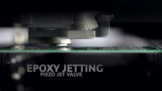 Essemtec Applications - High-Speed Epoxy Jetting
