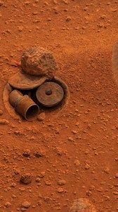 Most Martian rocks are volcanic, showing that Mars was once a very active planet with flowing lava and massive eruptions, including the formation of huge volcanoes like Olympus Mons. #Mars #MarsMystery #marsrover #exploration #NASA #fblifestyle | Mars journey