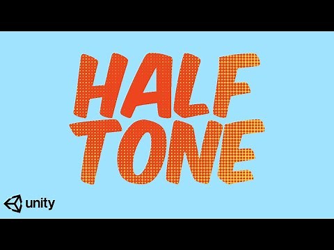 How to create a Halftone shader! - Unity Tutorial