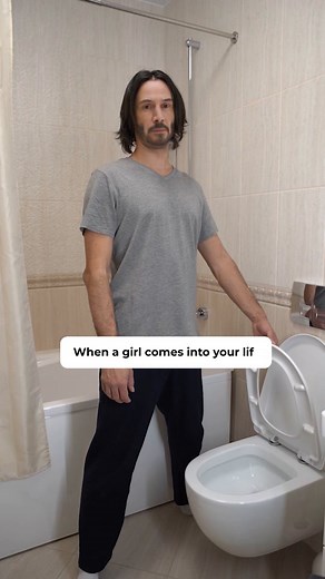 Life with a girlfriend. #keanureeves #relationship #girlfriend