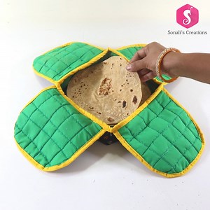 Most Useful Roti Warmer Pouch Making | Sonali's Creations