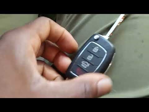 2017 Hyundai Sonata Remote control key Fob Programming Step By Step