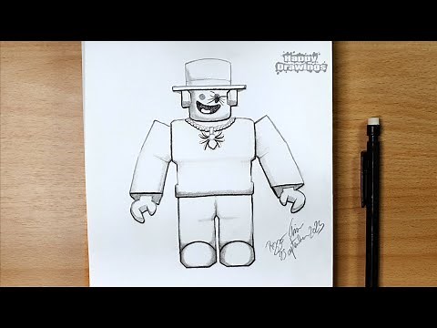 How to Draw Sammy from Roblox Step by Step | Easy Sketch for Beginners