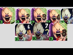 ice scream 1,2,3,4,5,6,7,8 all escape endings