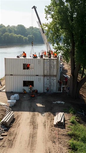 Modern Container Box House Design in Nature | Unique Off-Grid Living USA