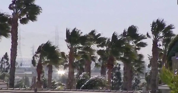 Fierce Santa Ana winds to batter Southern California through the weekend