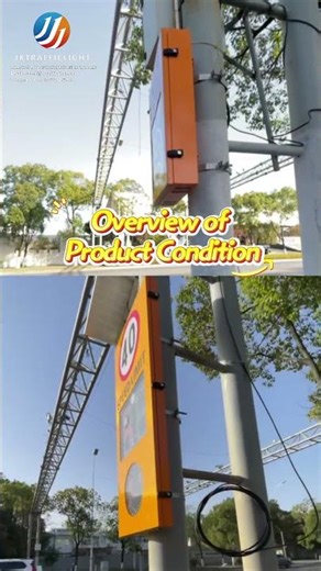 All-Weather Radar Speed Display Test Video: Week 15 Real Intersection Operation