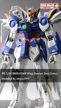 PG 1/60 XXXG-00W0 Wing Gundam Zero Custom - Custom Build(ウイングガンダムゼロ) #gundam #gunpla