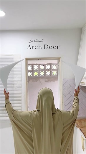 DIY Styrofoam Arch Door from Shopee